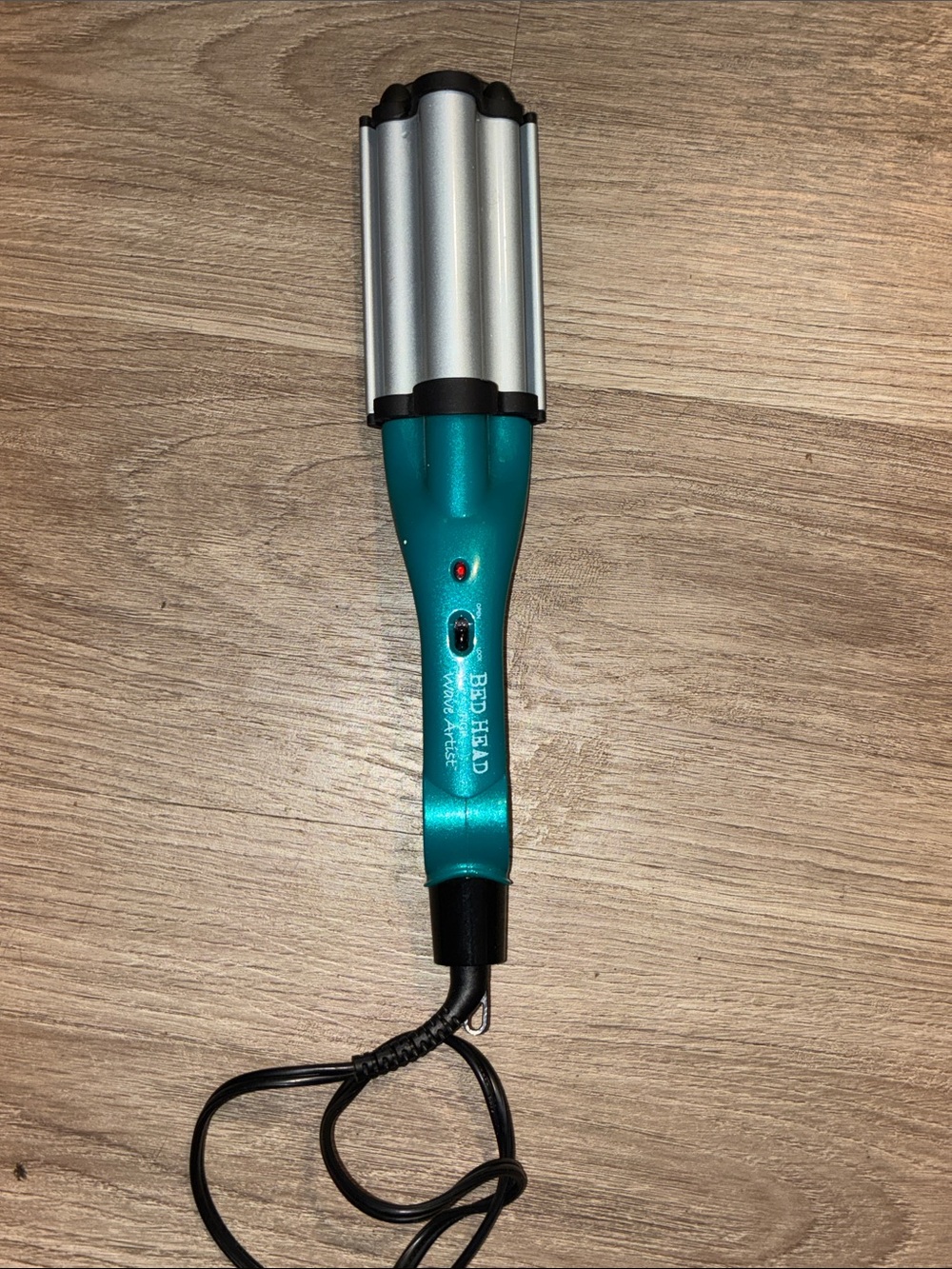 Bed Head Wave Artist Triple Barrel Waver - Teal and Black Accents